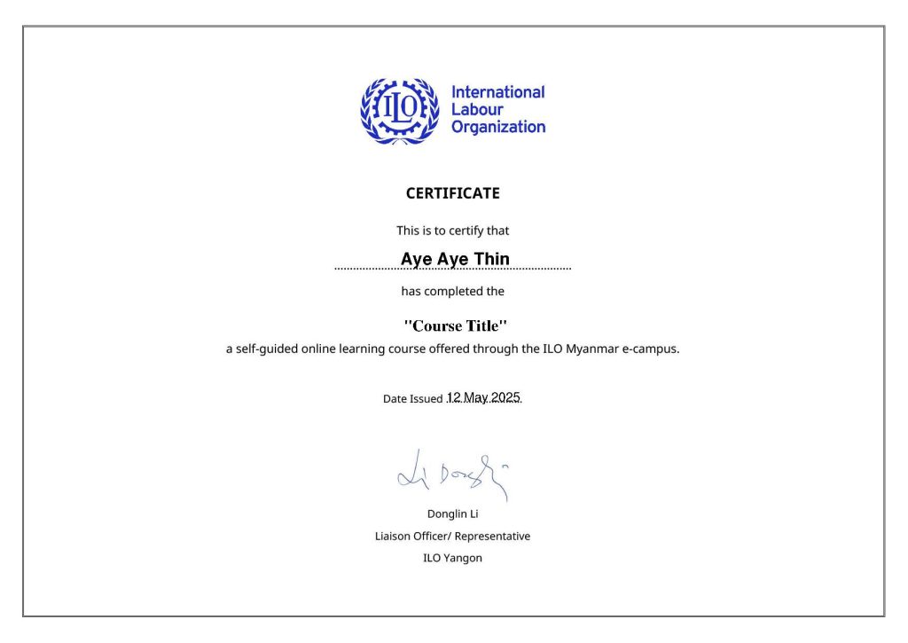 Gender Equality - ILO (AAT)